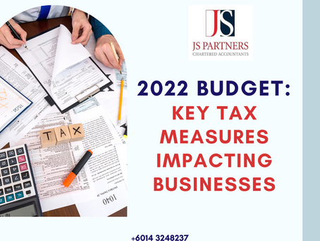 2022 Budget Key Tax