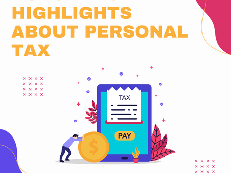 Highlights about personal tax