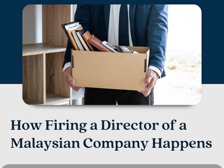 Firing Director Malaysian Company
