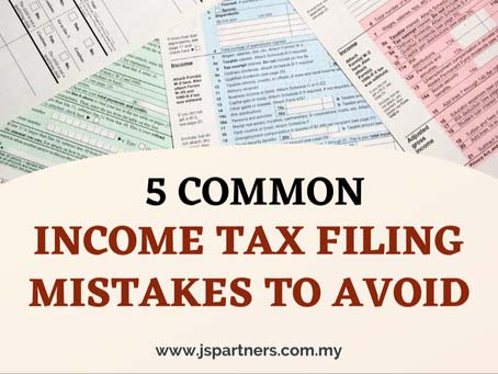 Income Tax Filing Mistakes to Avoid
