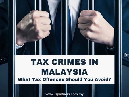 Tax Crimes In Malaysia